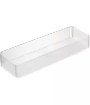 Ящик для хранения Yamazaki Jitsugyo Drawer, который можно складывать вертикально, и набор из стола для хранения столовых приборов высотой 8 x 24 x может быть объединен