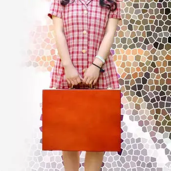 Ящик для художественных принадлежностей с защелками для фиксации деревянных принадлежностей для маркеров и красок