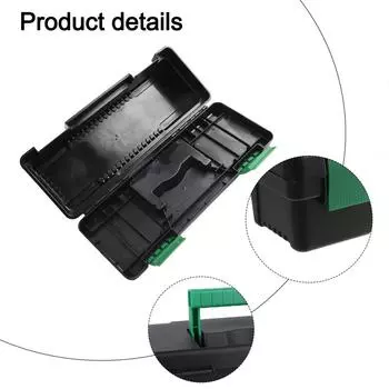 Ящик для инструментов ABS Lock Buckl 10 дюймов Пластиковый ящик для инструментов Кейс для хранения инструментов