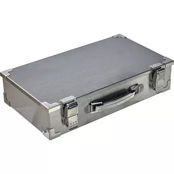 Ящик для инструментов из нержавеющей стали TRUSCO W270xD145xH70 SU3T-260 серебряный