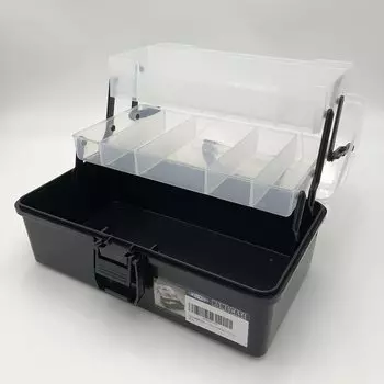 Ящик для инструментов из смолы TOYO, 3-х уровневый, HP-320 (черный) чёрный