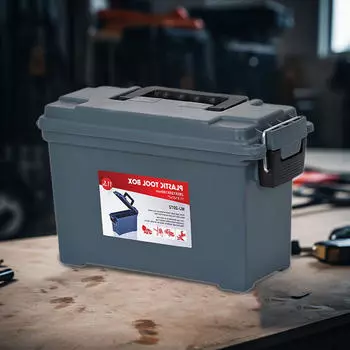 Ящик для инструментов, контейнер для хранения, многоразовый, конический, пылезащитный, утилитарный, багажник для мотоцикла 29.3cmx12.9cmx18cm