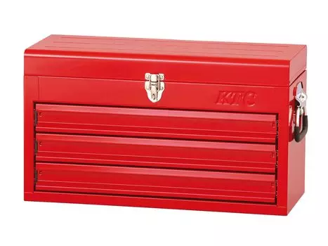 Ящик для инструментов Kyoto Machinery Tools 3 красный SKX0223R (КТК) (3 яруса, ящики) красный