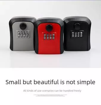 Ящик для ключей с паролем и функцией «кошачий глаз» для дома и участка, поддерживает индивидуальный логотип Construction Model