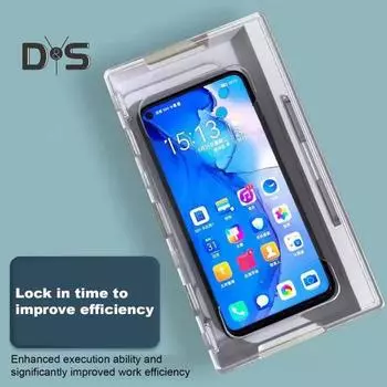 Ящик для мобильного телефона, самоконтролируемый ящик для блокировки с ключами, тюрьма для мобильного телефона, чтобы сократить время, проведенное учеником за экраном, прозрачный телефонный шкафчик чистый