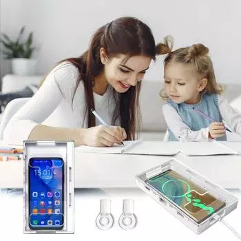 Ящик для мобильного телефона Yousheng, самоконтролируемый ящик для блокировки с ключами, тюремный ящик для мобильного телефона, позволяющий сократить время, проведенное учеником за экраном, прозрачный шкафчик для телефона чистый