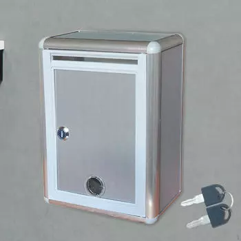 Ящик для предложений Контейнер для хранения бюллетеней с металлическим наконечником для сбора денег на благотворительность Пожертвование для Small