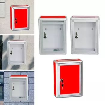 Ящик для предложений с замком, урна для голосования, простая установка, мастерство, благотворительный сбор, ящик для пожертвований для конкурса школьного голосования