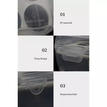 Ящик для яиц 3/4/8 сеток, держатель для яиц, контейнер для кемпинга, пикника, ящик для яиц, чехол для защиты от падения, ящики для хранения яиц, кухонный органайзер 11CM белый