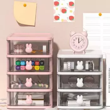 Ящик для рабочего стола, ящик для хранения косметики, стол для общежития, канцелярские принадлежности, ящик для хранения, стеллаж для стола, артефакт second floor белый