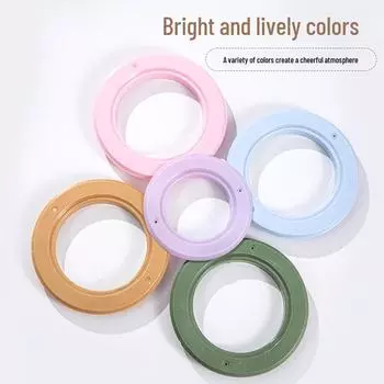 Ящик для разведения попугаев с кольцом против укусов: Деревянный ящик для гнезда с кольцом для подсветки и разными размерами 5.5cm bite-resistant injection molding белый