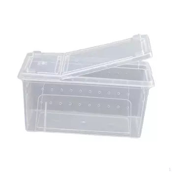 Ящик для разведения рептилий, контейнер для транспортировки черепах, прозрачный контейнер для кормления скорпионов