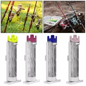 Ящик для рыбалки, держатель для удочки, портативное подвижное основание, съемная многофункциональная рыболовная приманка, инструменты, чехол для вставки удочки, трубка, аксессуары для рыбалки на открытом воздухе жёлтый