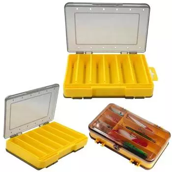 Ящик для рыбалки на 12 сеток, рыболовные принадлежности, хранение, приманка, ящик для крючков, двухсторонний высокопрочный ящик для хранения снастей, ящик для инструментов