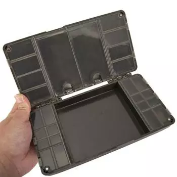 Ящик для рыболовных снастей для карповой рыбалки, портативный органайзер для хранения рыболовных принадлежностей, магнитные многоцелевые отсеки, аксессуары для рыболовных снастей