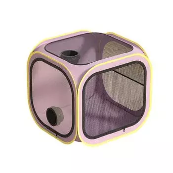 Ящик для сушки домашних животных, водонепроницаемый, антишерстяной, летающий, для сушки собак и кошек, портативный складной домик для груминга, ящик для сушки шерсти, клетка для маленьких и средних собак и кошек
