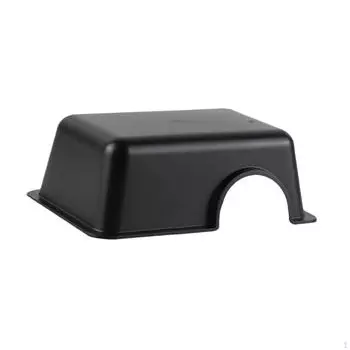 Ящик для укрытия рептилий Убежище для гекконов и пещера Аксессуары Легко моющиеся Убежище для мелких животных Шкуры для змей S