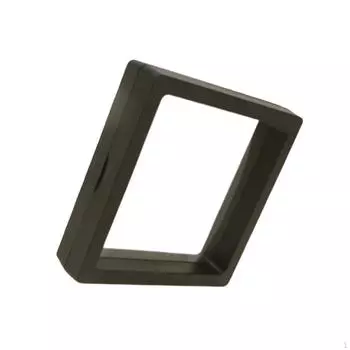 Ящик для ювелирных изделий Витрина для хранения браслета, ожерелья, сережек, кольца чёрный