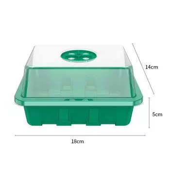 Ящик для выращивания рассады семян с вентиляционным отверстием Ящик для рассады из трех частей Не требующие ухода инструменты для посева рассады суккулентов