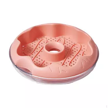 Ящик для выращивания травы, поддон для рассады, закуска для кошек, 18,5 см розовый