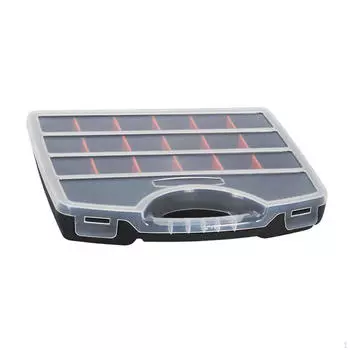Ящик-органайзер для инструментов, контейнер для хранения оборудования со съемными разделителями, портативный для ловли рыбы нахлыстом