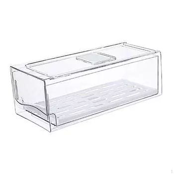 Ящики для холодильника, прозрачный многофункциональный контейнер для хранения продуктов, органайзер для холодильника S