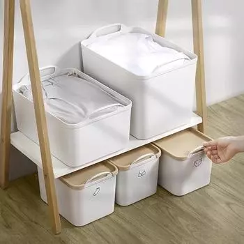 Ящики для хранения разных вещей, контейнеры для хранения игрушек с крышкой, контейнер для хранения одежды, кухонный шкаф, органайзеры для стола, корзины