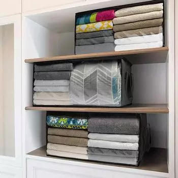 Ящики для хранения стеганых одеял, складной шкаф, органайзер, большая вместимость