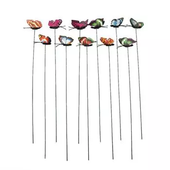 Ящики для окон Butterfly Stakes для внутреннего использования 25*4 см 50 шт. садовый горшок для растений