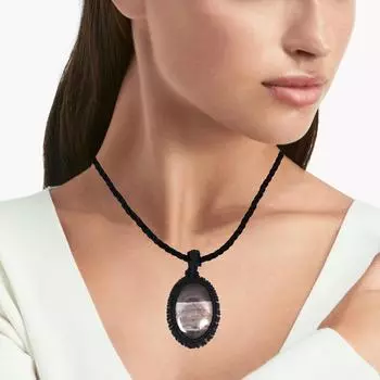 Яшма макраме ручная работа ожерелье драгоценные камни ювелирные изделия нить 20-36 реклама кулон