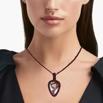 Яшма макраме ручная работа ожерелье драгоценные камни ювелирные изделия нить 20-36 реклама кулон