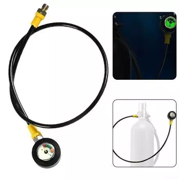 Ясное чтение, светящийся циферблат, манометр, см, дюйм