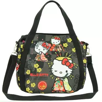 Yasuda Tsusho Японская серия узоров 2WAY Сумка через плечо Hello Kitty Кимоно Sanrio Персонажи Miyabi