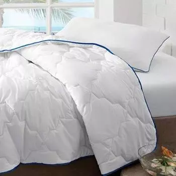 Yata Dacron Aerelle синее двойное одеяло