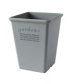 Yawata Kasei Hable Eco Pot Square Long GY 190 241386