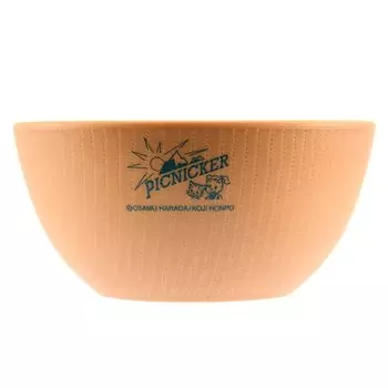 Yaxel OSAMU GOODS Rice Bowl Wood Grain Made in Japan Bowl Microwave and Dishwasher Safe Diameter 13cm Picnicer