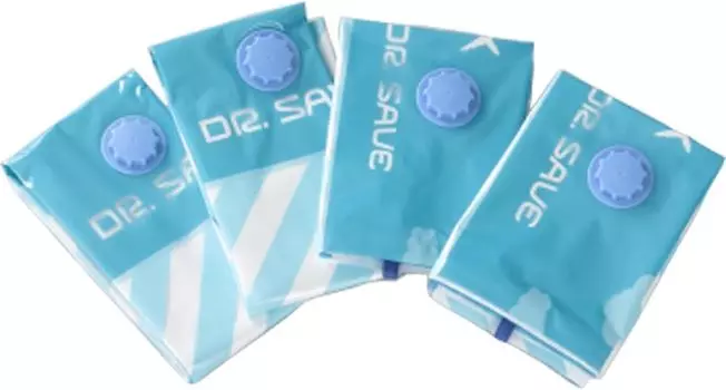 Yazawa Corporation Дорожный вакуумный компрессионный комплект, компрессионные мешки, набор x 2 л x 2 TVR61 (ТВР60) (М штук, штук)