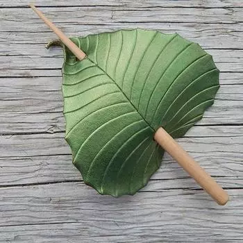 Языческие украшения для волос Вилка для волос Хэллоуин Головные уборы Мотылек Шпильки для волос Ведьма Заколка для волос Череп Палка для волос