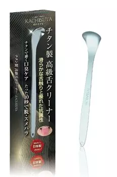 Язык Язык Неприятный запах изо рта Предотвращение неприятного запаха изо рта всего за 10 минут Сделано в Японии из титана мастерами в Антиоксидант и не ржавеет Очиститель,