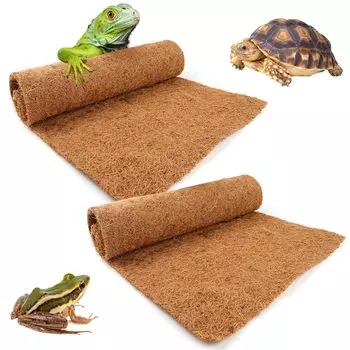 YBGGJO Coconut Flooring Breeding 30cm x 2 Reptile Insect Coconut Mat Mat, Material, Mat, 100cm, Pieces, Mat, Breeding, Gardening,