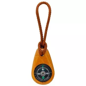 YCM Направление Магнит Карманный Компас Деревянный Keyaki Компактный Масло W-3C