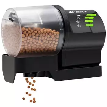 Ycozy Автоматическая кормушка для аквариумных рыбок Автоматическая кормушка для аквариума Кормушка с таймером Питается от типа таймера Влагонепроницаемый Подходит для чаши для золотых рыбок