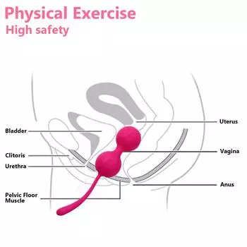 YEAIN Kegel Balls Тренажер для женщин после родов Секс-игрушка Тренажер для мышц тазового дна Perinee Puss Tighten Стимулятор шариков гейши YY605-Kegel Balls
