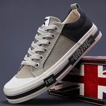 Year Canvas Shoes Men S Fashion Casual Board Shoes Low Top Light Lazy Breathable Cloth Shoes 38