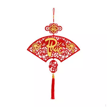 Year Decoration Hanging Decor Tassel Pendant Ornament for Bedroom Party Supplies Style A