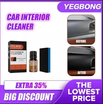Yegbong 10 мл 20 мл 30 мл автомобильное пластиковое покрытие кристаллическая жидкость автомобильная приборная панель внутреннее пластиковое покрытие для обслуживания 10ml белый