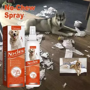 YEGBONG Pet Anti-Chowing Spray Спрей для коррекции поведения домашних животных, против жевания и царапания для кошек, котов и собак 120ML