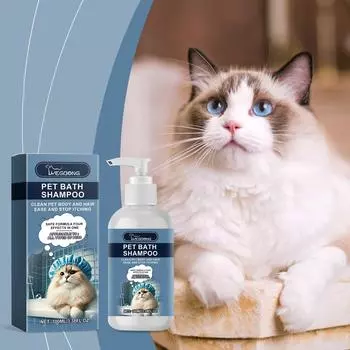 YEGBONG Pet Шампунь для кошек и собак Clean Bath Увлажняющий Питательный Гель для тела Мягкий Шампунь 100ml