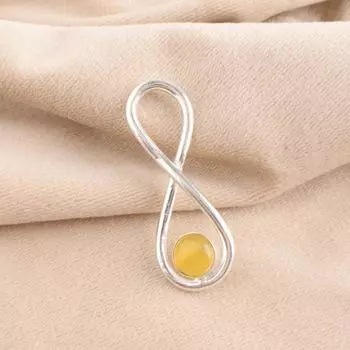 Yellow Cat s Eye Gemstone 925 Solid Silver Jewelry Handmade Women Pendant 1.66 PP-20-42
