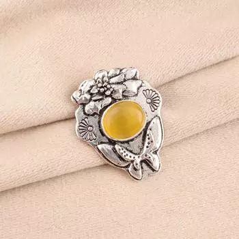 Yellow Cat s Eye Gemstone 925 Sterling Silver Jewelry Handcrafted Chain Pendant CP-6-44